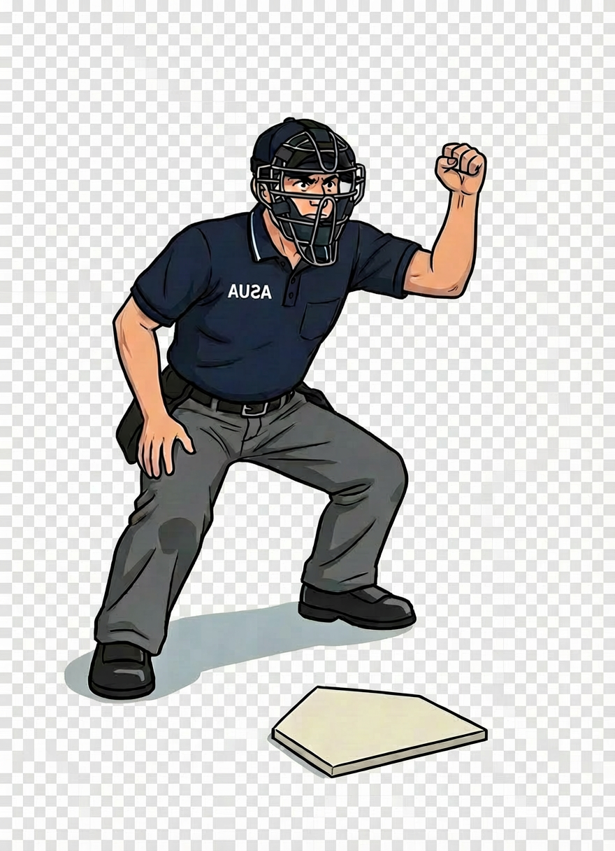 A set of hardcover policy manuals and rulebooks in deep navy and cool gray colors, each embossed with the Alberta Softball Umpires Association’s elegant logo in silver foil on the covers. These books rest neatly stacked on a clean, matte white desk surface, beside a precision-milled metallic umpire brush and a digital stopwatch displaying zeros. In the background, a subtle blur reveals the edge of a glass-topped meeting table and frosted glass paneling, suggestive of a modern office environment. The lighting is crisp diffused daylight filtering through unseen office windows, casting soft, elongated shadows. The composition uses the rule of thirds, with a slight angle for modern dynamism, supporting a mood of organized, corporate efficiency. The aesthetic is unobtrusive and authoritative, highlighting the association’s resource-oriented professionalism.